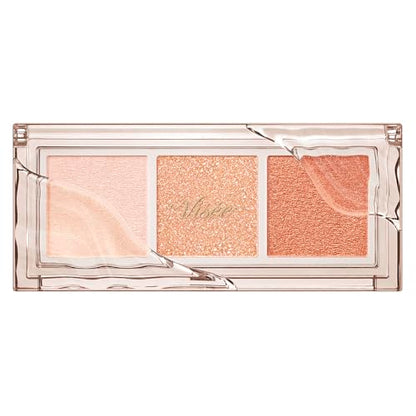 Visee Killer Eye Trio OR-3 Sunlit Eyes 3g Eyeshadow with Glitter
