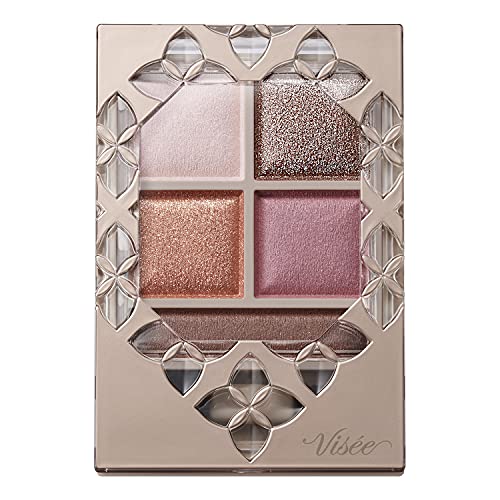 Visee Lisse Panorama Design Eye Palette Eyeshadow BR-3 Pink Brown 5.5g