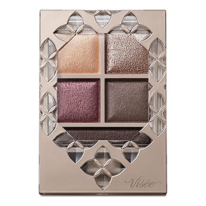 Visee Riche Panorama Design Eye Palette Eyeshadow Cassis Brown 5.5g