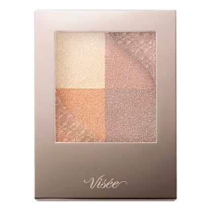 Visee Nuance Dewy Creator Eyeshadow OR-6 Sunset Orange 5g