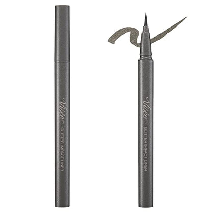 Visee Glitter Impact Liner Diamond Gray 0.4mL for Stunning Eyes
