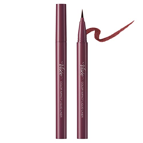 Visee Riche Color Impact Liquid Liner Pencil Burgundy RD440 0.4mL