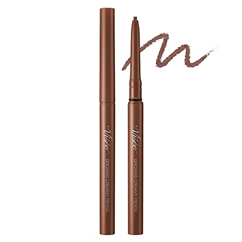 Visee Riche Creamy Pencil Eyeliner Fragrance-Free 0.1g Chocolate Brown