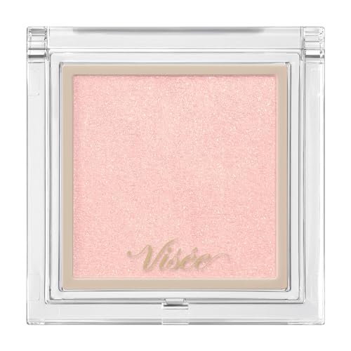 Visee Highlight The Contour Color (Powder) SP002 Aurora Peach 2.5g Iridescent Pearl Shine