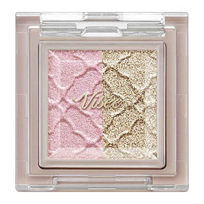 Visee Dazzling Duo Eyeshadow PK-3 Pastel Pink 1.2g