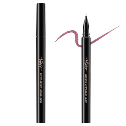 Visee Extra Sharp Liquid Liner RD410 Burgundy 0.4mL Eyeliner Liquid Long-lasting Ultra Fine 0.01mm
