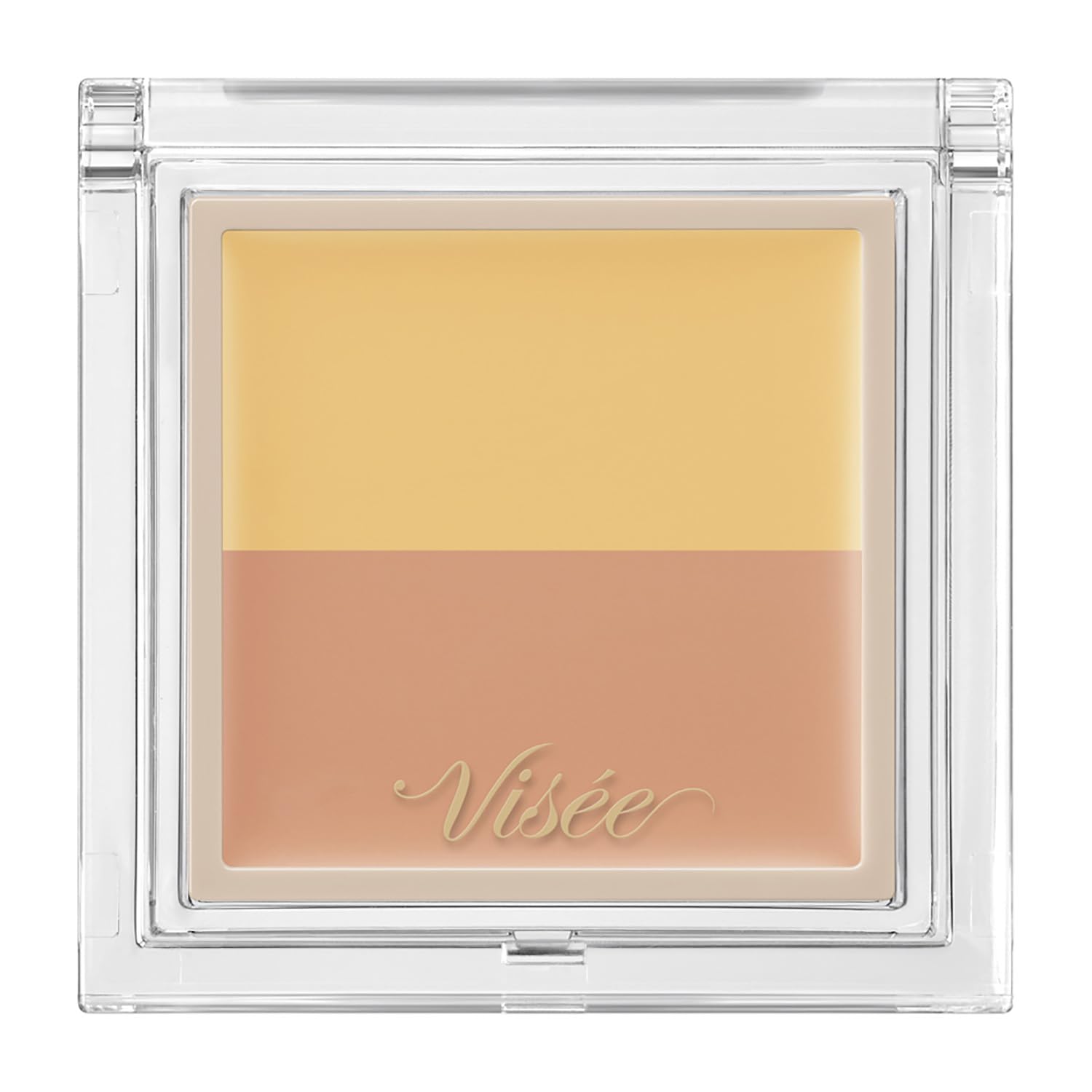 Visee Color Duo Trick Concealer 07 Yellow Trick Concealer Couvrant les Taches Compact Jaune Multicolore 2.5g