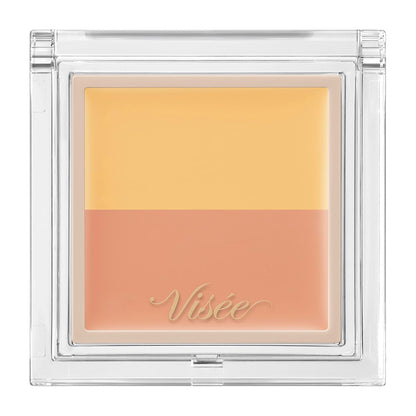 Visee Color Duo Trick Concealer 07 Yellow Trick Concealer Couvrant les Taches Compact Jaune Multicolore 2.5g