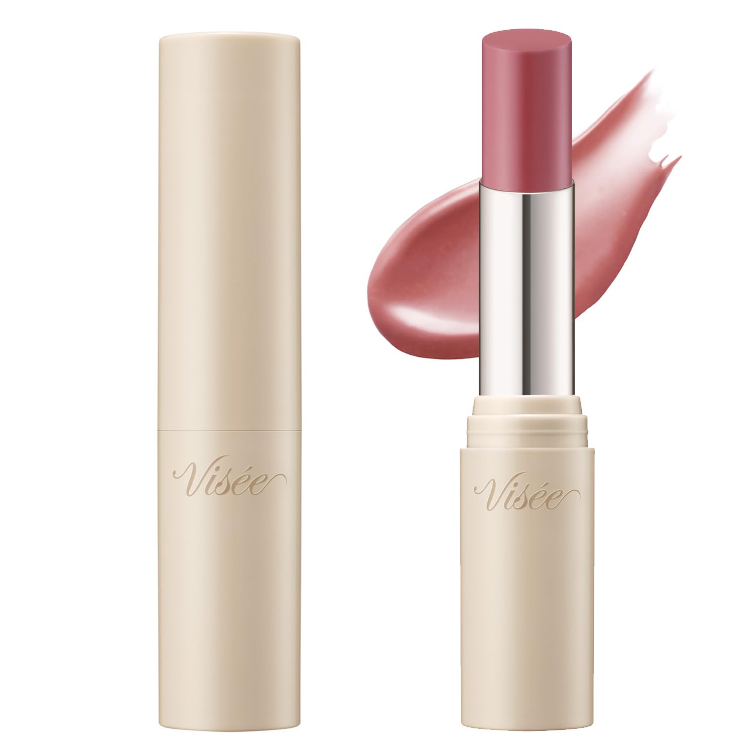Visee Essence Plump Balm PK881 Mute Peach 3.3g Hydrating Lip Balm