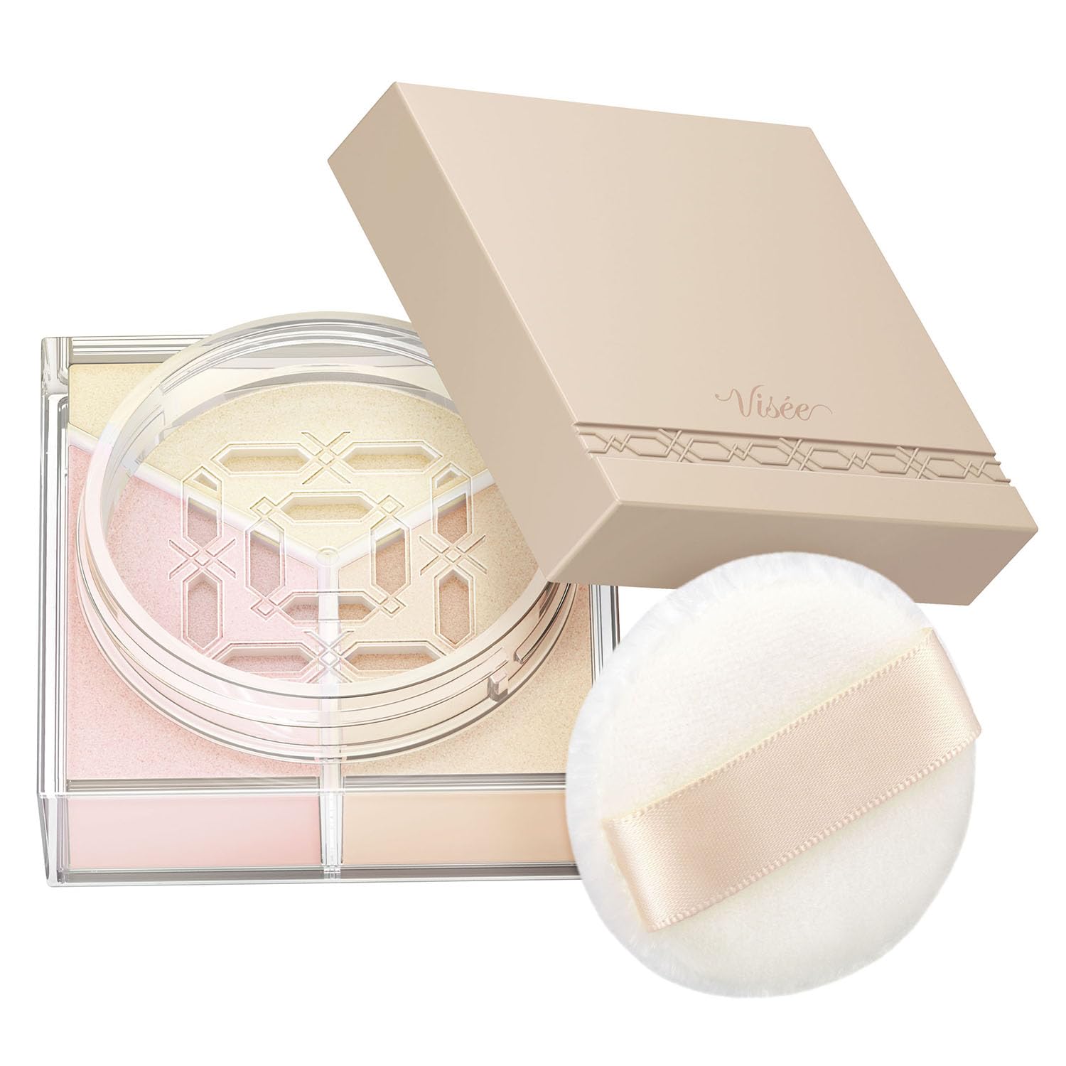 Visee Glow Powder 02 Warm Veil Face Powder 5.5g for Radiant Skin