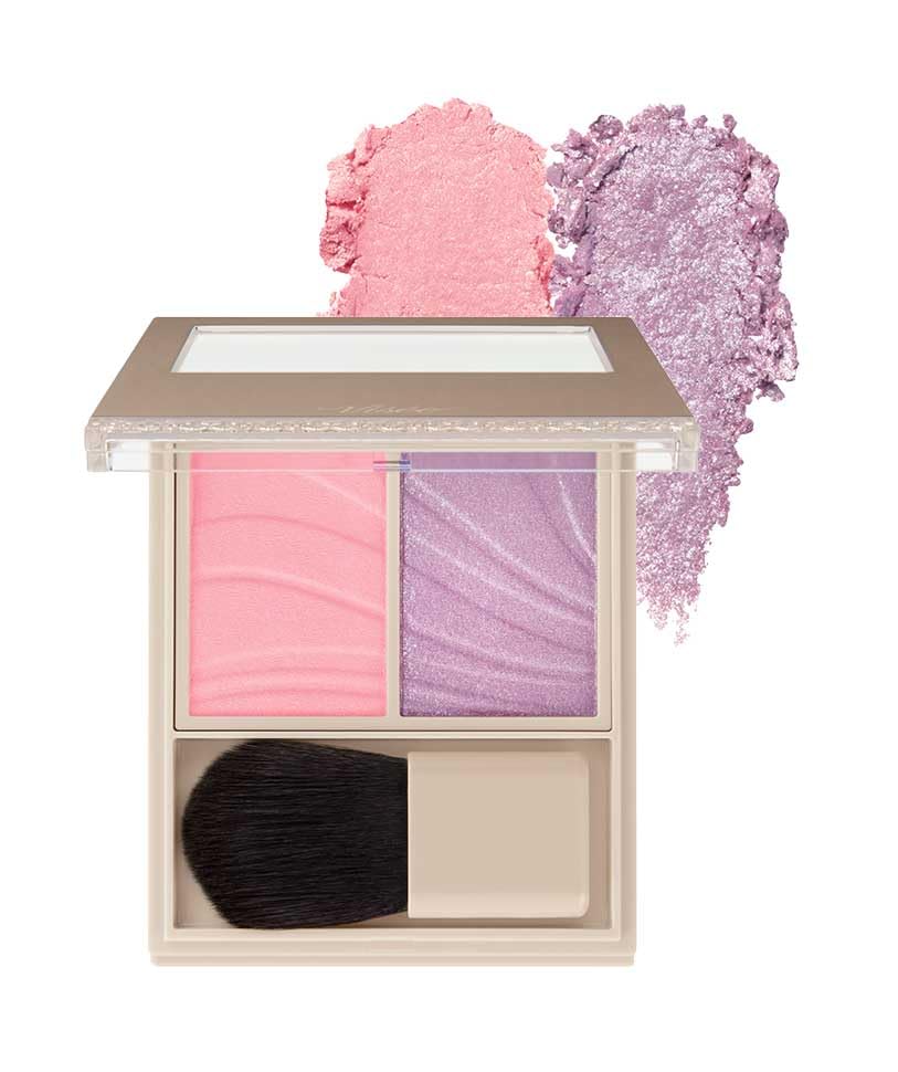 Visee Layered Cheek PU-5 Iris Purple 5.8g for Radiant Complexion