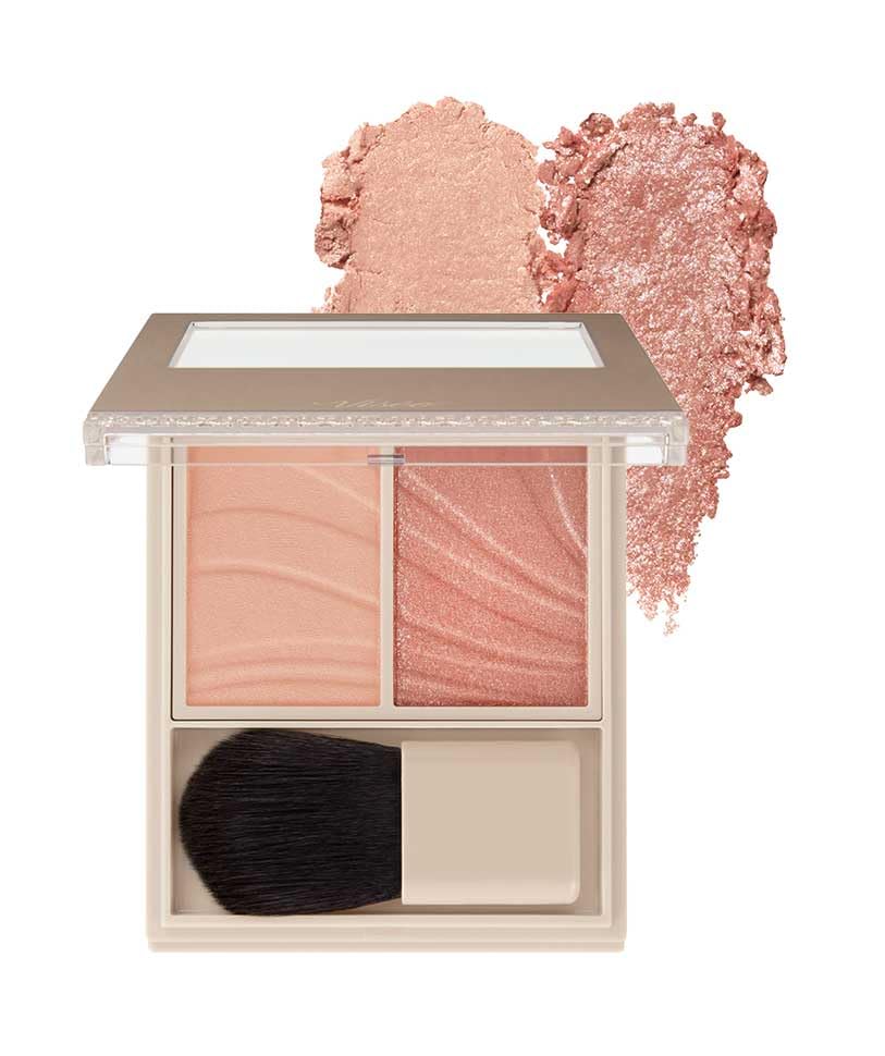 Visee Layered Cheek BR-8 Jasmine Brown 5.8g for Radiant Complexion