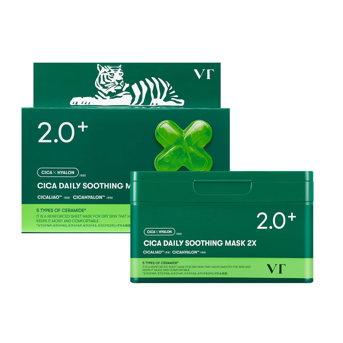 VT COSMETICS Face Mask 25 Sheets CICA Daily Soothing Mask