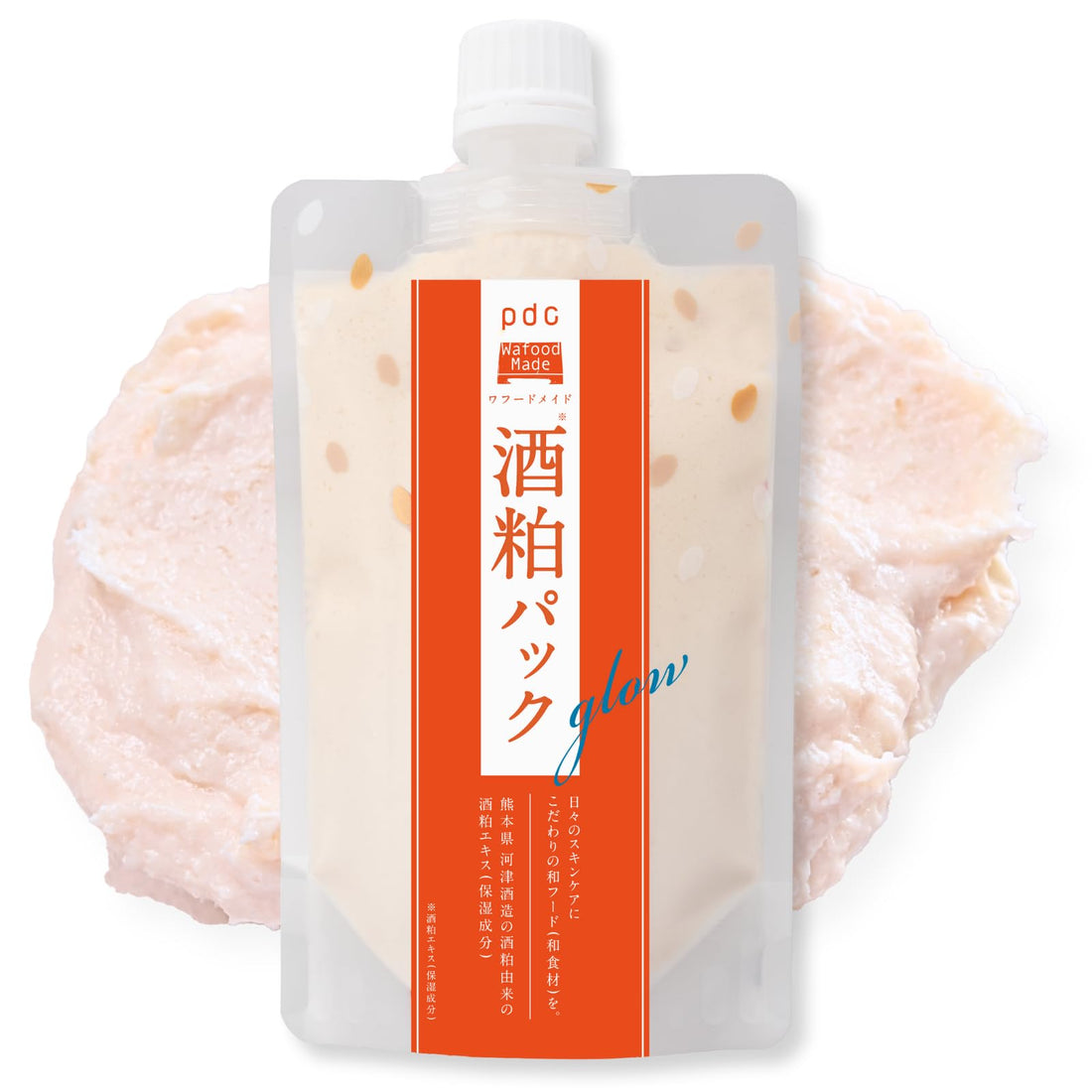 Wafood Made Sake Lees Pack Glow 170g Japanese Skincare Treatment