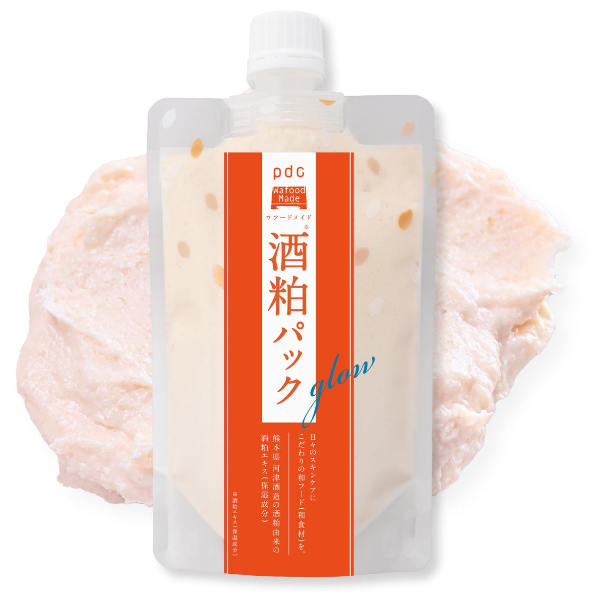 Wafood Made Sake Lees Pack Glow 170g Japanese Skincare Treatment