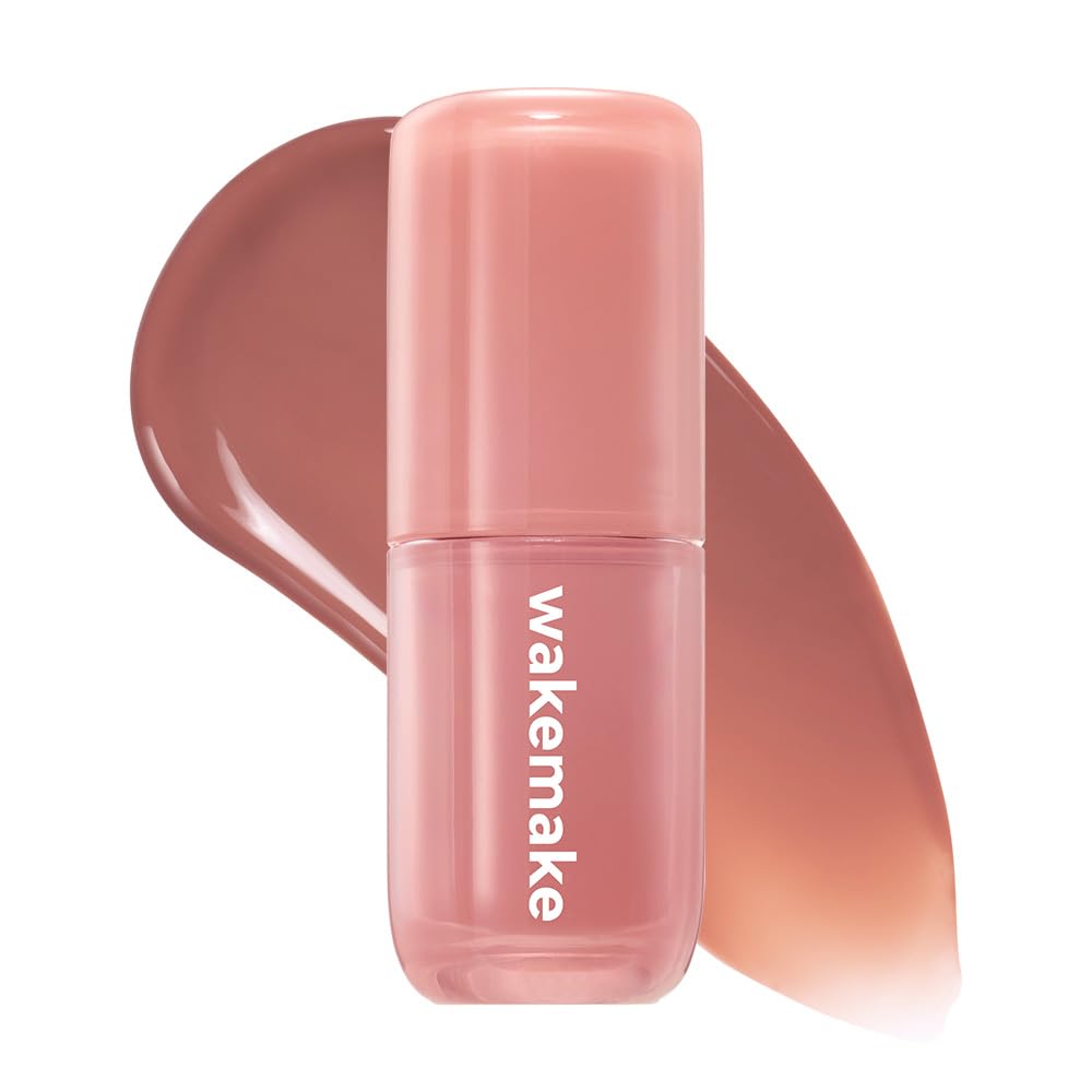 WAKEMAKE Waterful Glow Tint 04 Naked Sheer Lip Tint Moisturizing