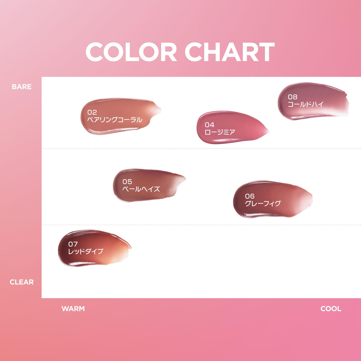 WAKEMAKE Water Blurring Layer Tint 08 Cold High Semi-Matte Lip Tint