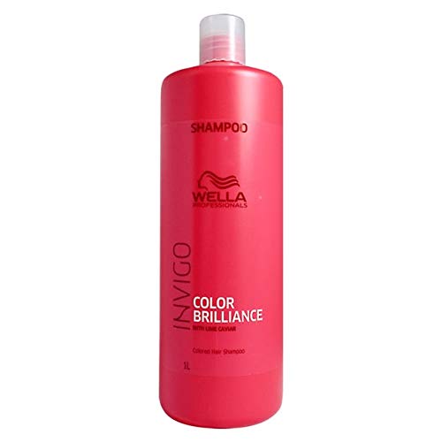 Wella INVIGO Professional Color Brilliance Color Hair Shampoo 1000ml (1.0 Liter x 1)