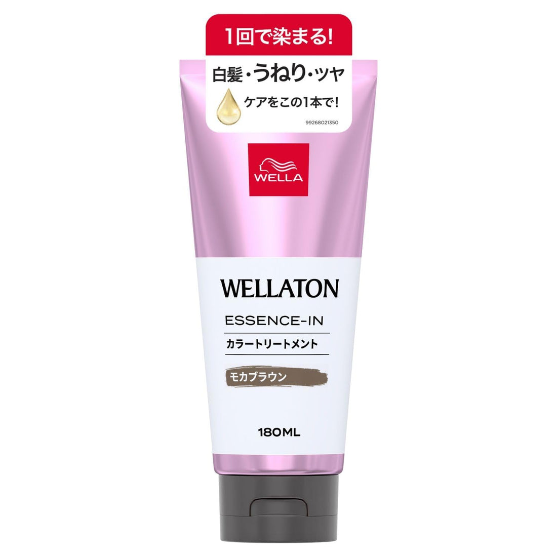 Wella Wellaton Essence-In Color Treatment for Gray Hair, Wave Care, Mocha Brown 180ml