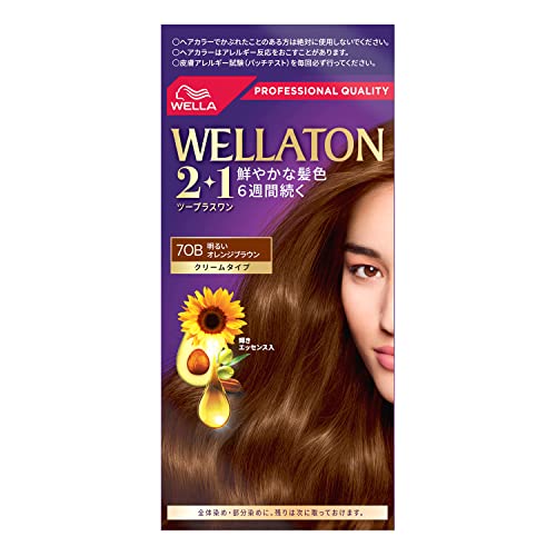 Wella Color Crème 7OB Orange Brun Clair 1 pièce
