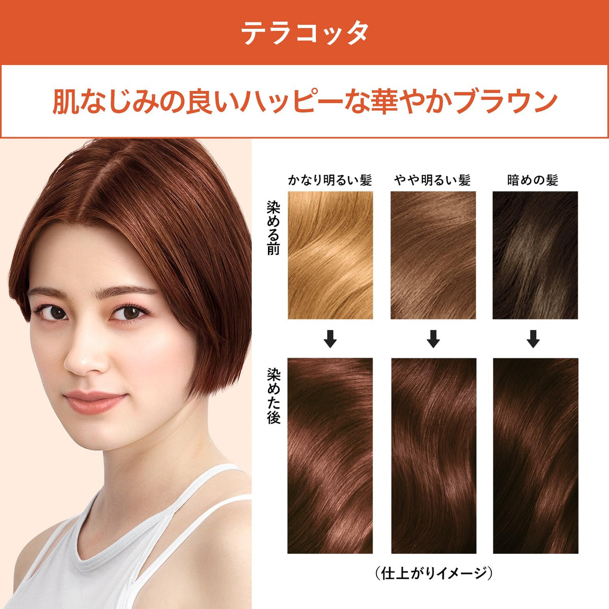 Wella Color Studio Hair Color, Terracotta, Cream Type 60g×2