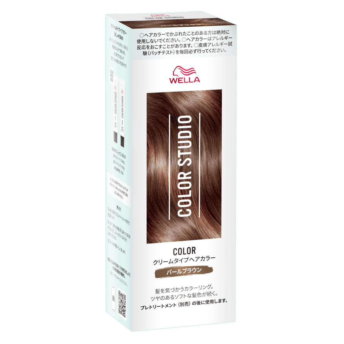 Wella Color Studio Hair Color, Pearl Brown, Cream Type 60g×2
