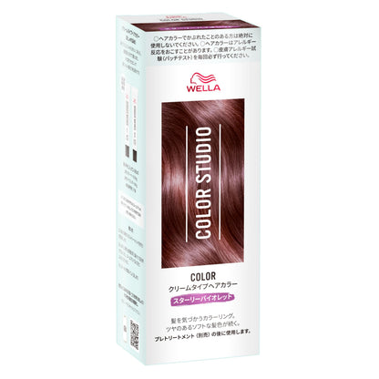 Wella Color Studio Hair Color Starry Violet 60g Cream Type