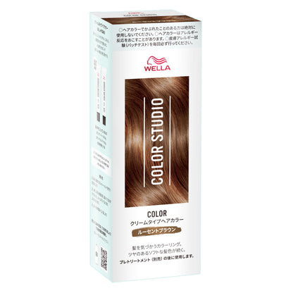 Wella Color Studio Hair Color Lucent Brown 60g Cream Type