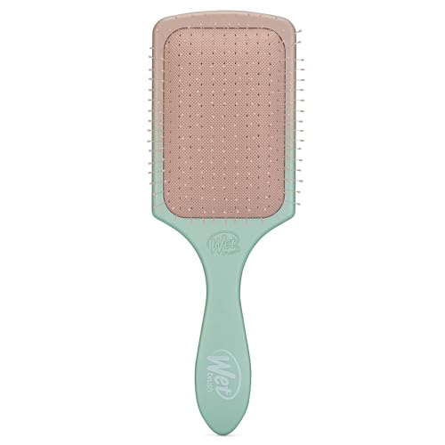 Wet Brush Paddle Detangler for Effortless Styling in Seafoam
