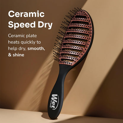 Wet Brush Ceramic Speed Dry Hair Brush Purple