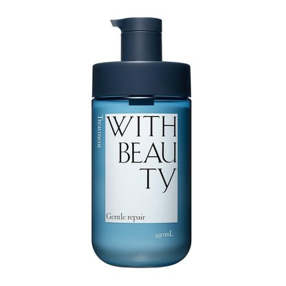 WITH BEAUTY Gentle Repair Moist Treatment 440g for Japanese Hair Care