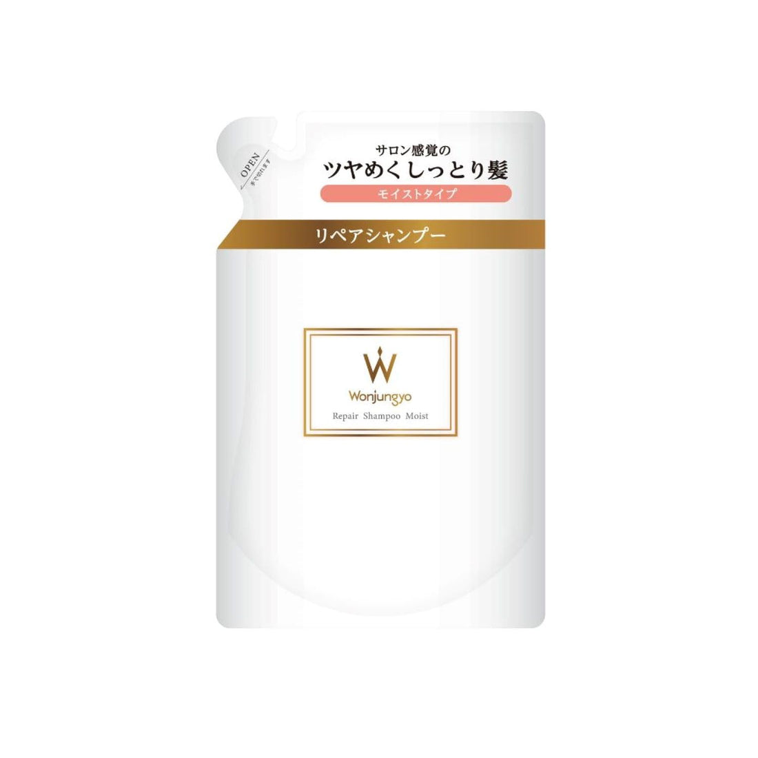 Wonjungyo Moist Repair Shampoo Refill 330ml for Japanese Hair Care