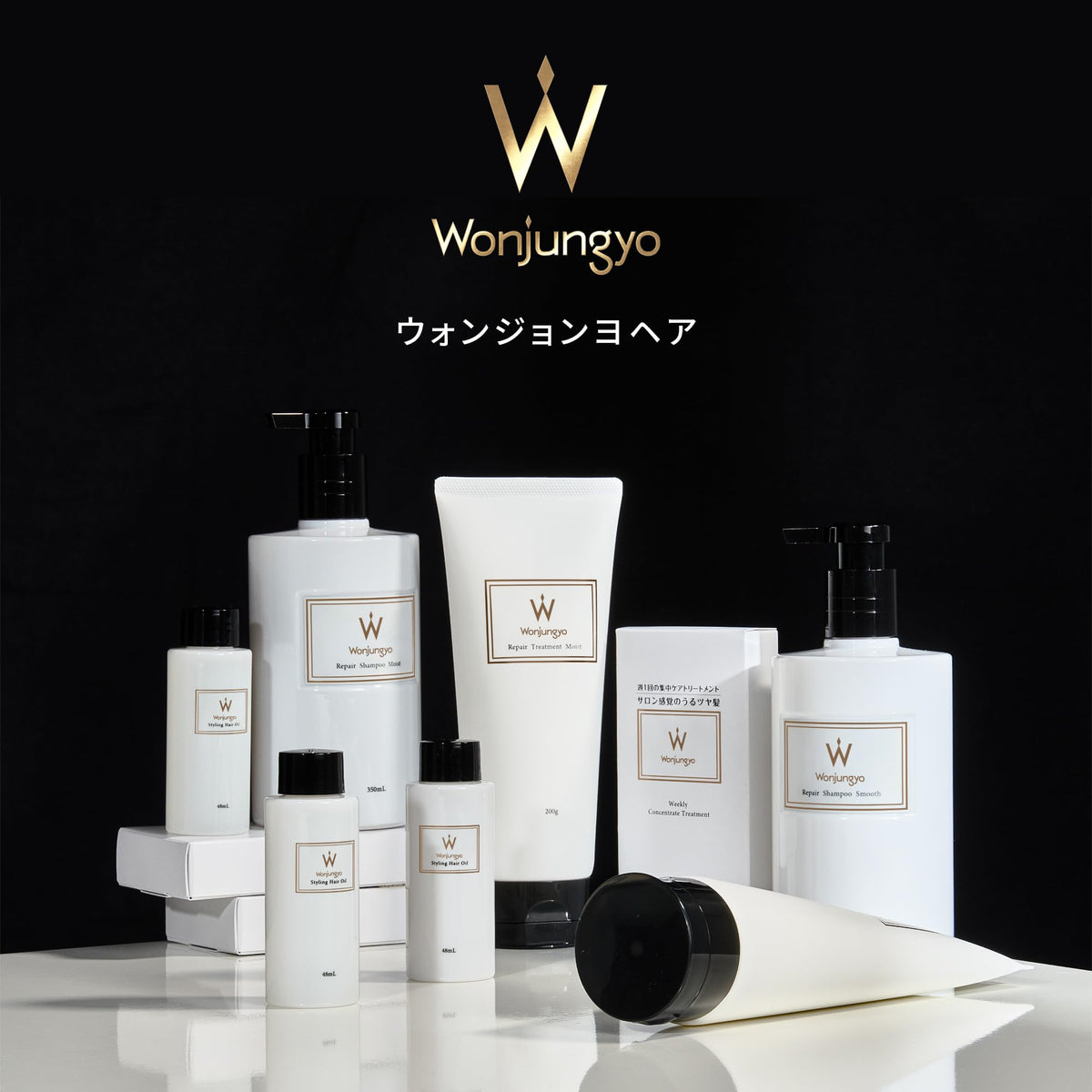 Wonjungyo Moist Repair Shampoo Refill 330ml for Japanese Hair Care