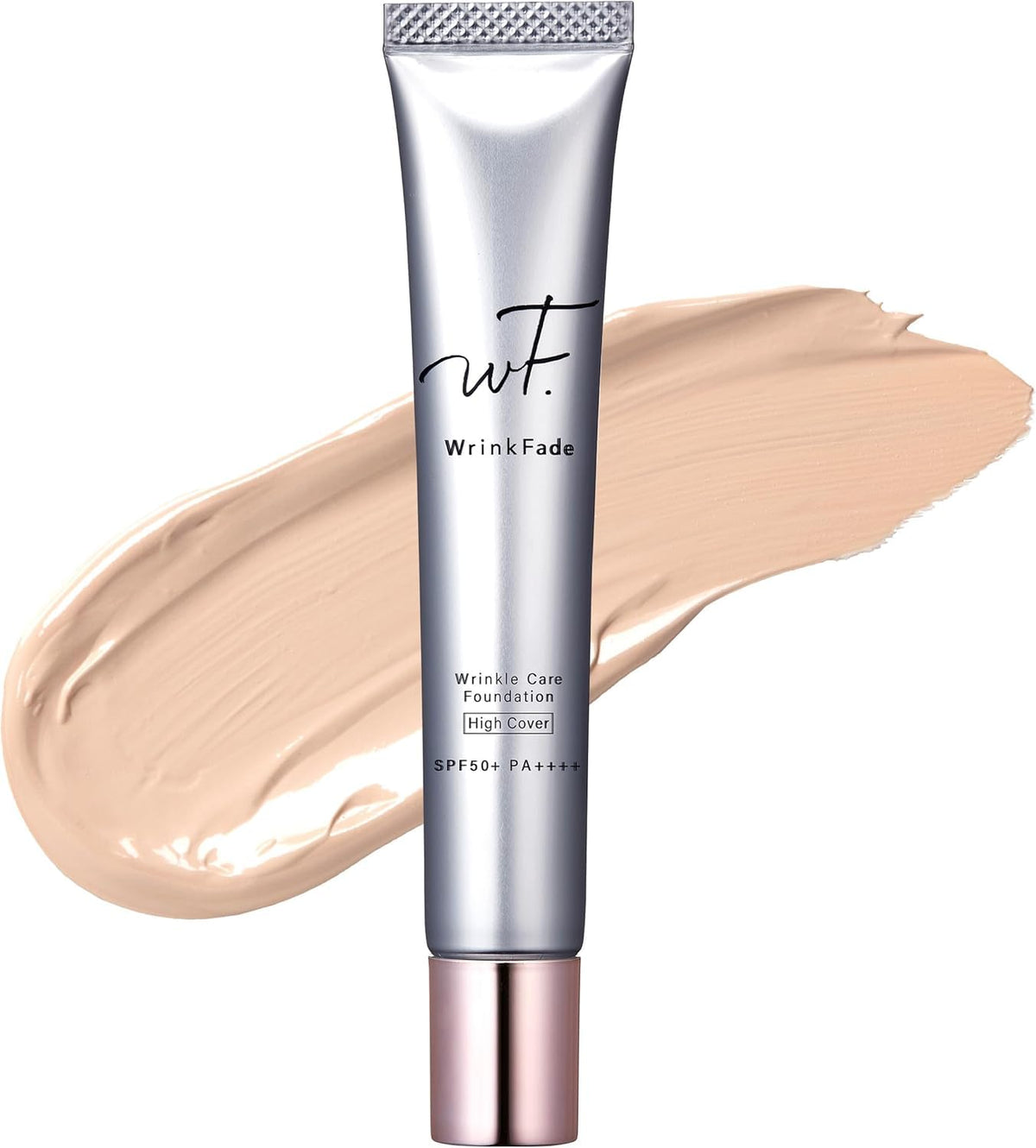 WrinkFade High Coverage Foundation Cream 20g for Flawless Finish