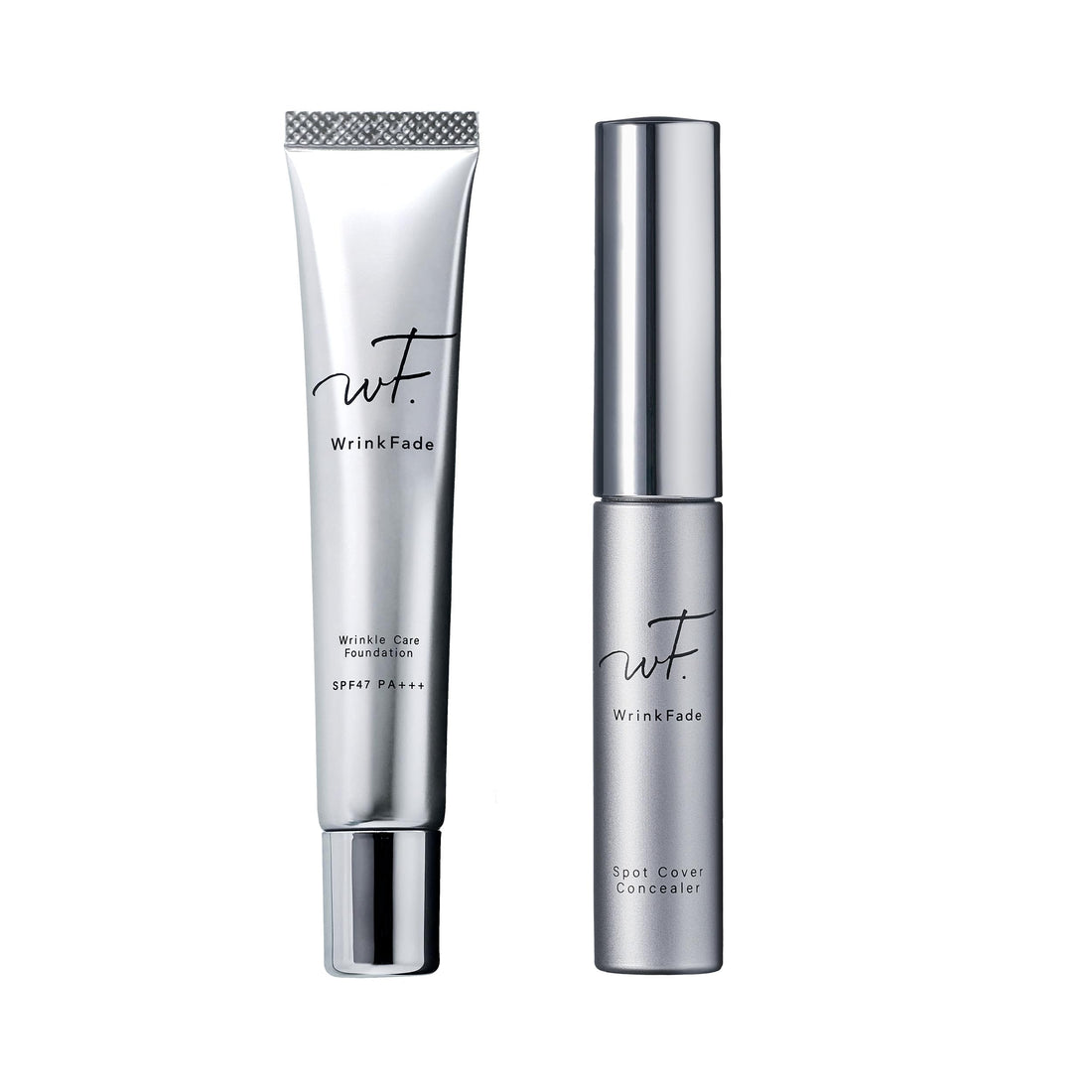 WrinkFade Crème de Fond de Teint Haute Couvrance 20g avec Poudre