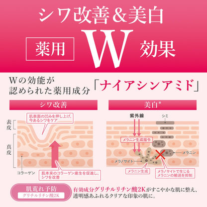 wrinkle white Moisturizing Milk 168ml Japanese Skincare