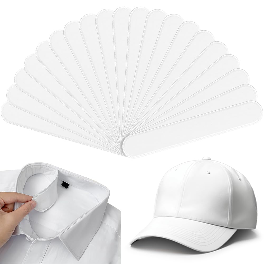 XADMIN Sweat Absorbent Cap Liner 40 Sheets for Hat Protection