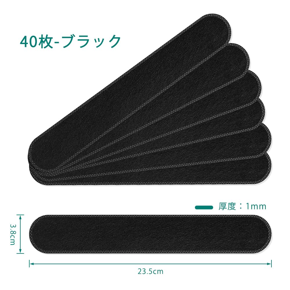 XADMIN Sweat Absorbent Cap Liner 40 Sheets for Hats and Caps