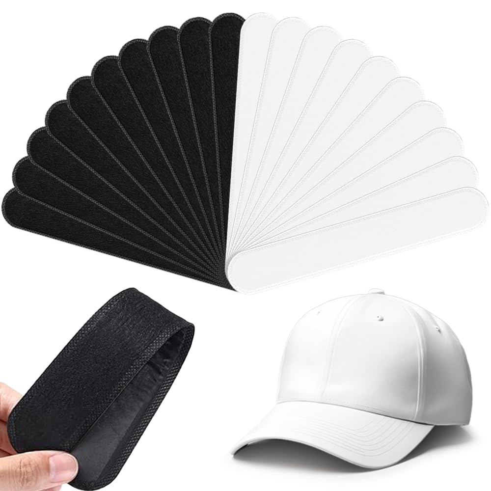 XADMIN Sweat Absorbing Cap Liners 40 Count for Hats and Caps