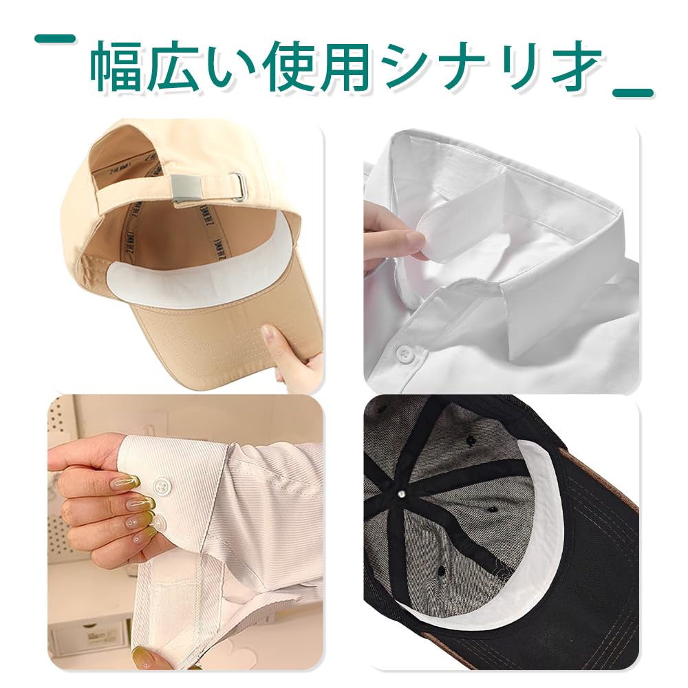 XADMIN Sweat Absorbing Cap Liners 40 Count for Hats and Caps