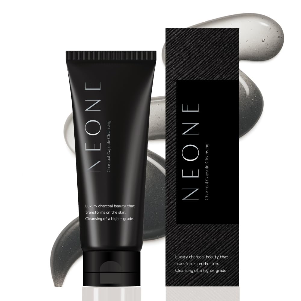 Sukoyakasouhonpokameyamadou NEONE Charcoal Cleansing Foam 100g