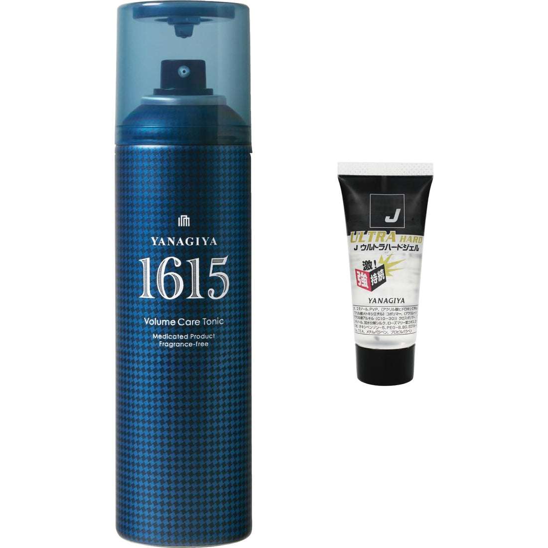 Yanagiyahonten YANAGIYA1615 Medicated Hair Growth Volume Care Tonic, Fragrance-Free + Bonus Item