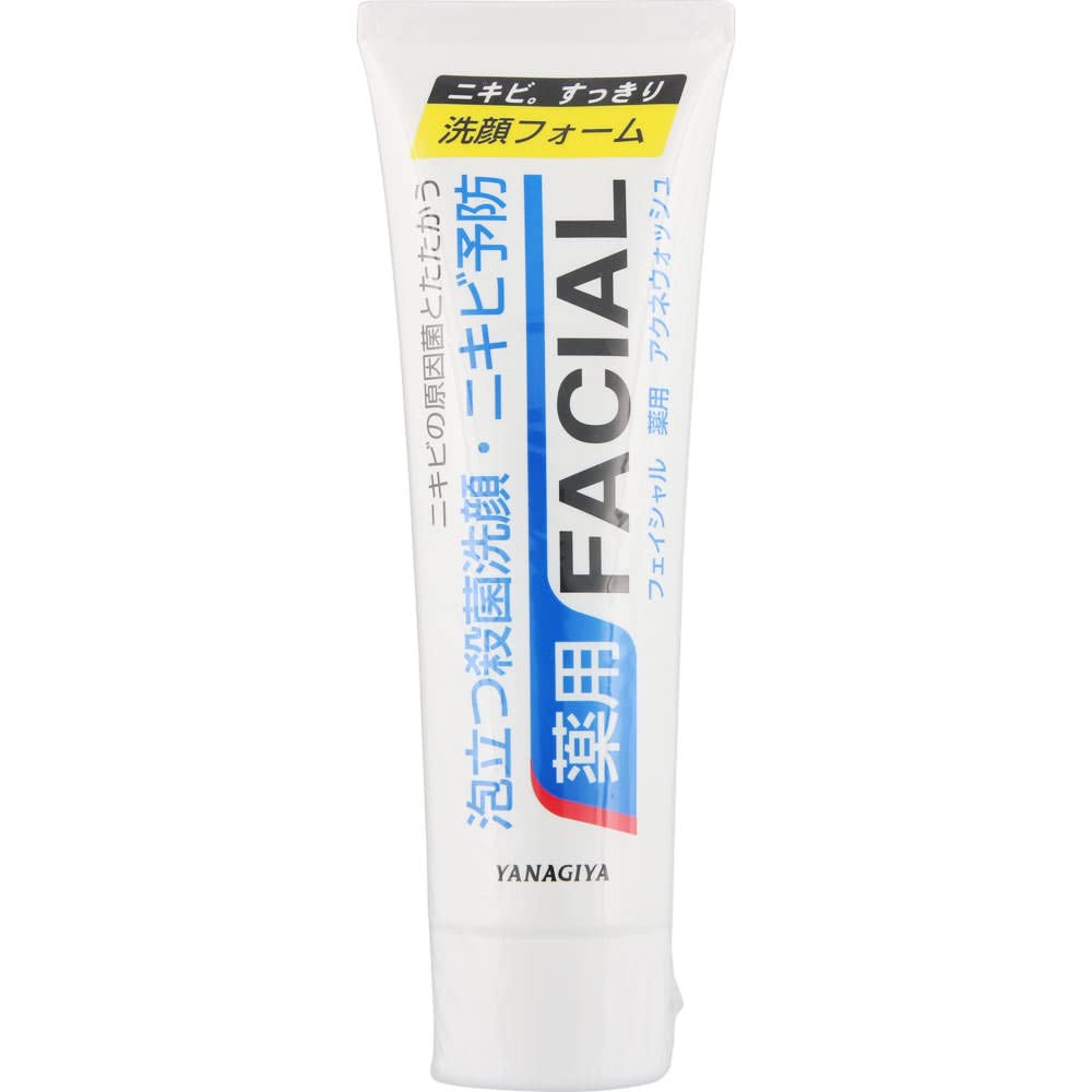 Yanagiyahonten Facial Wash 140g for Clean and Fresh Skin