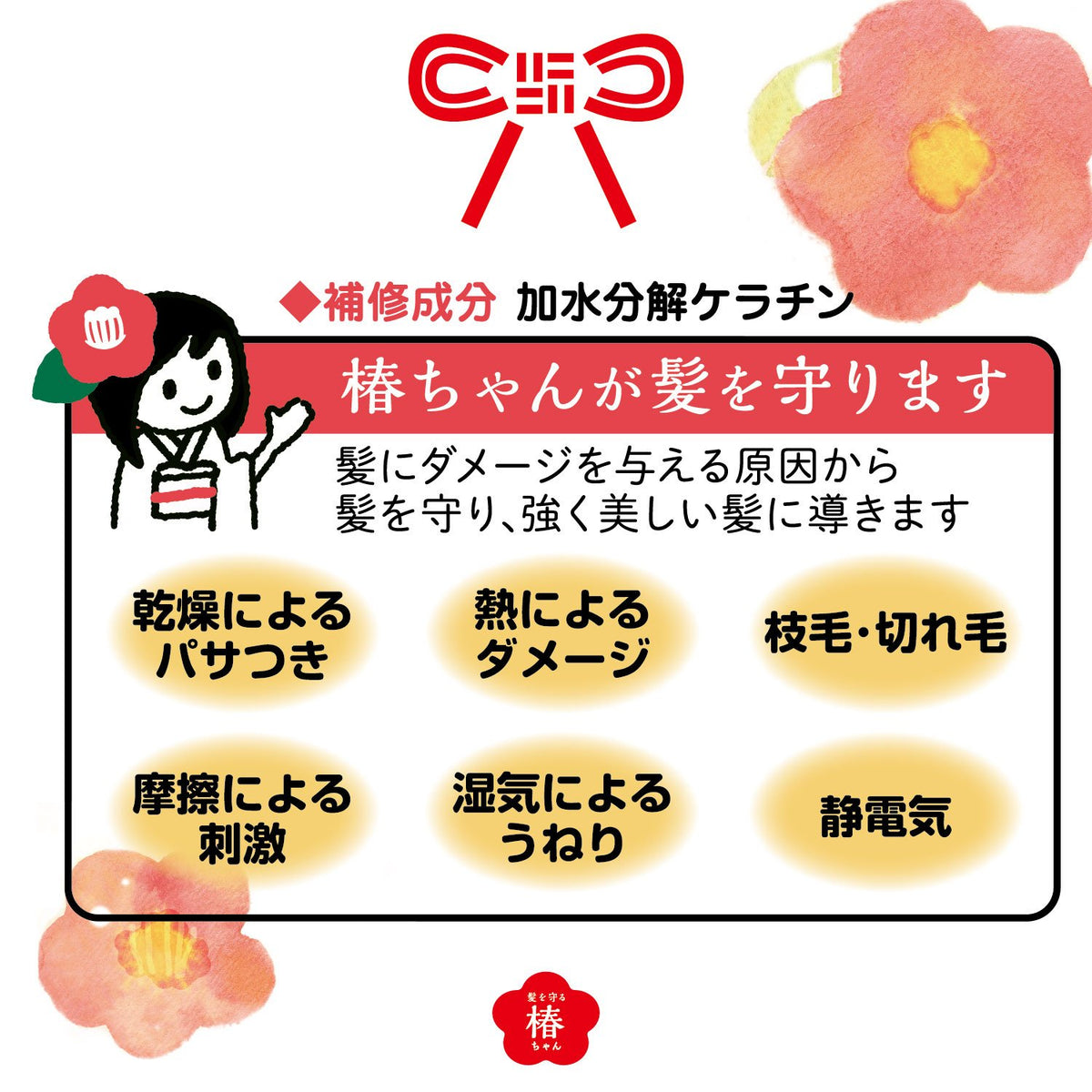 Yanagiyahonten Moisturizing Camellia Hair Cream 120g