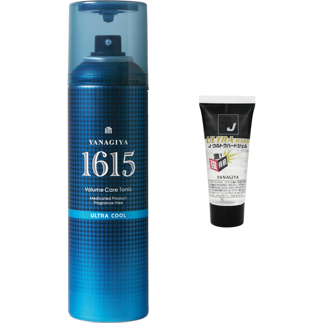 Yanagiyahonten YANAGIYA1615 Medicated Hair Growth Volume Care Tonic, Fragrance-Free Ultra Cool + Bonus Item