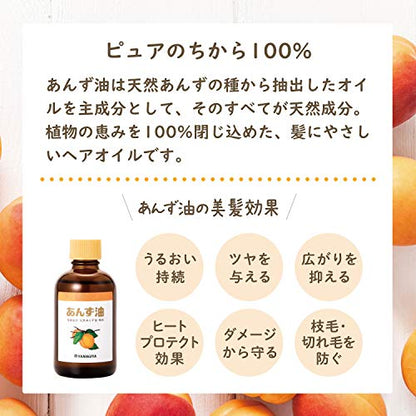 Yanagiyahonten Apricot Oil Hair Balm Treatment 80g