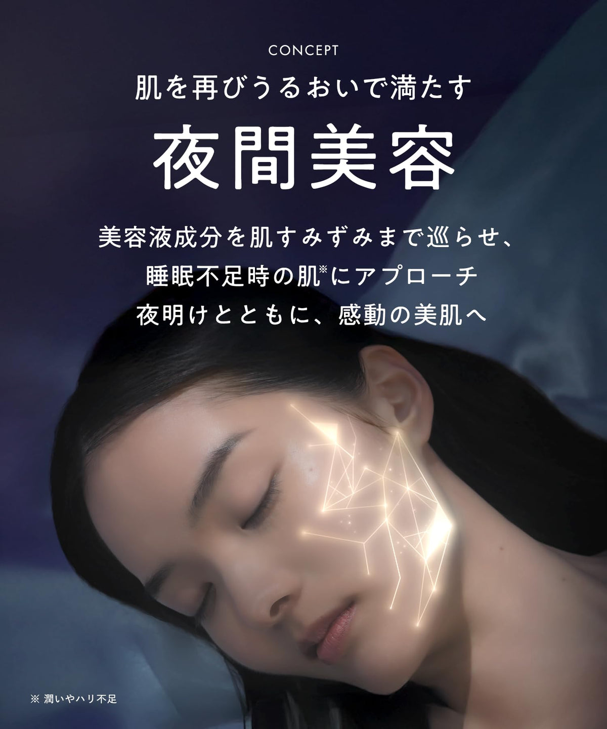 YOLU Overnight Hydrating Sheet Mask Set for Intense Moisture