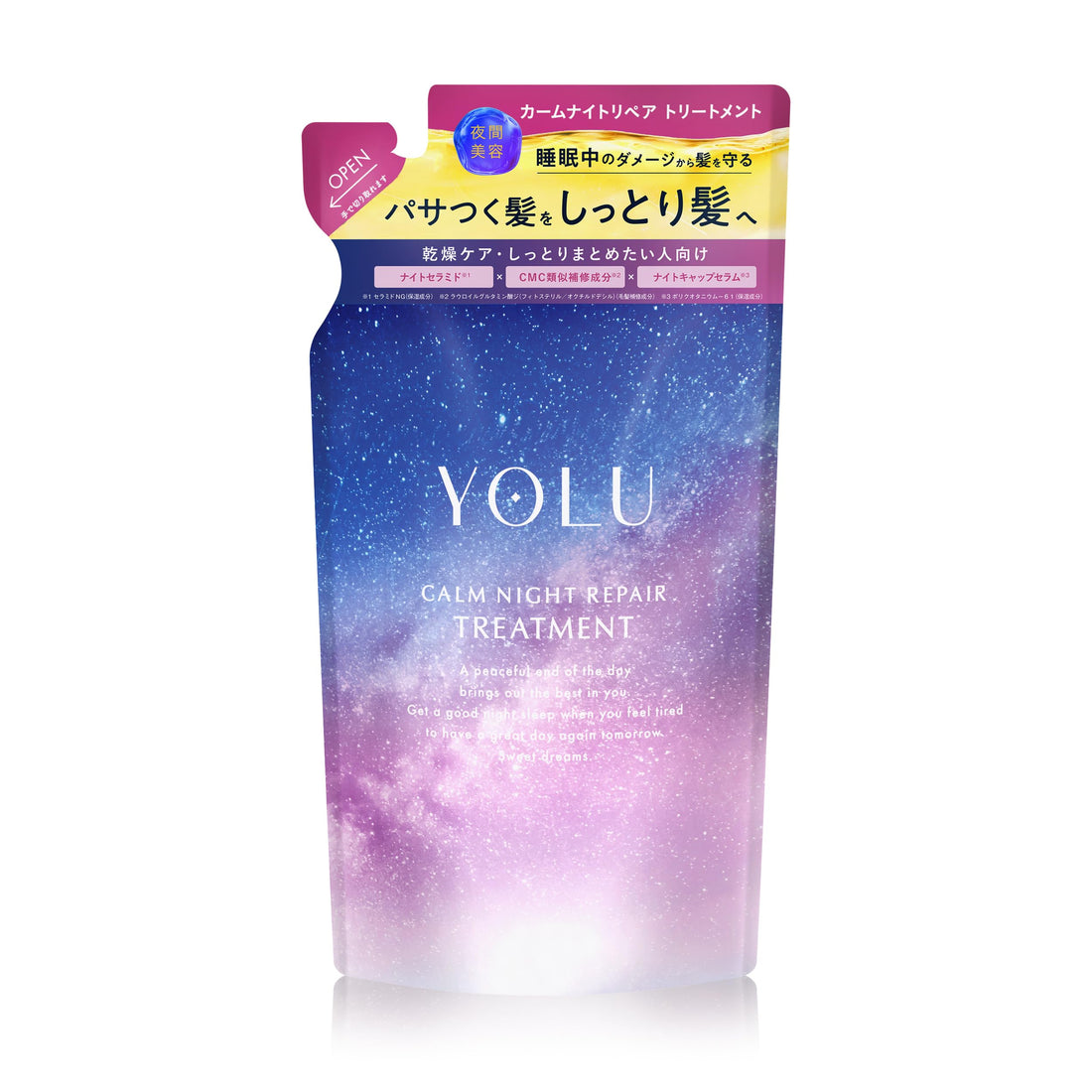 YOLU Calm Night Repair Hair Treatment Refill 300ml