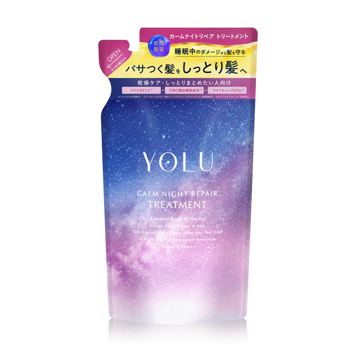YOLU Calm Night Repair Hair Treatment Refill 300ml