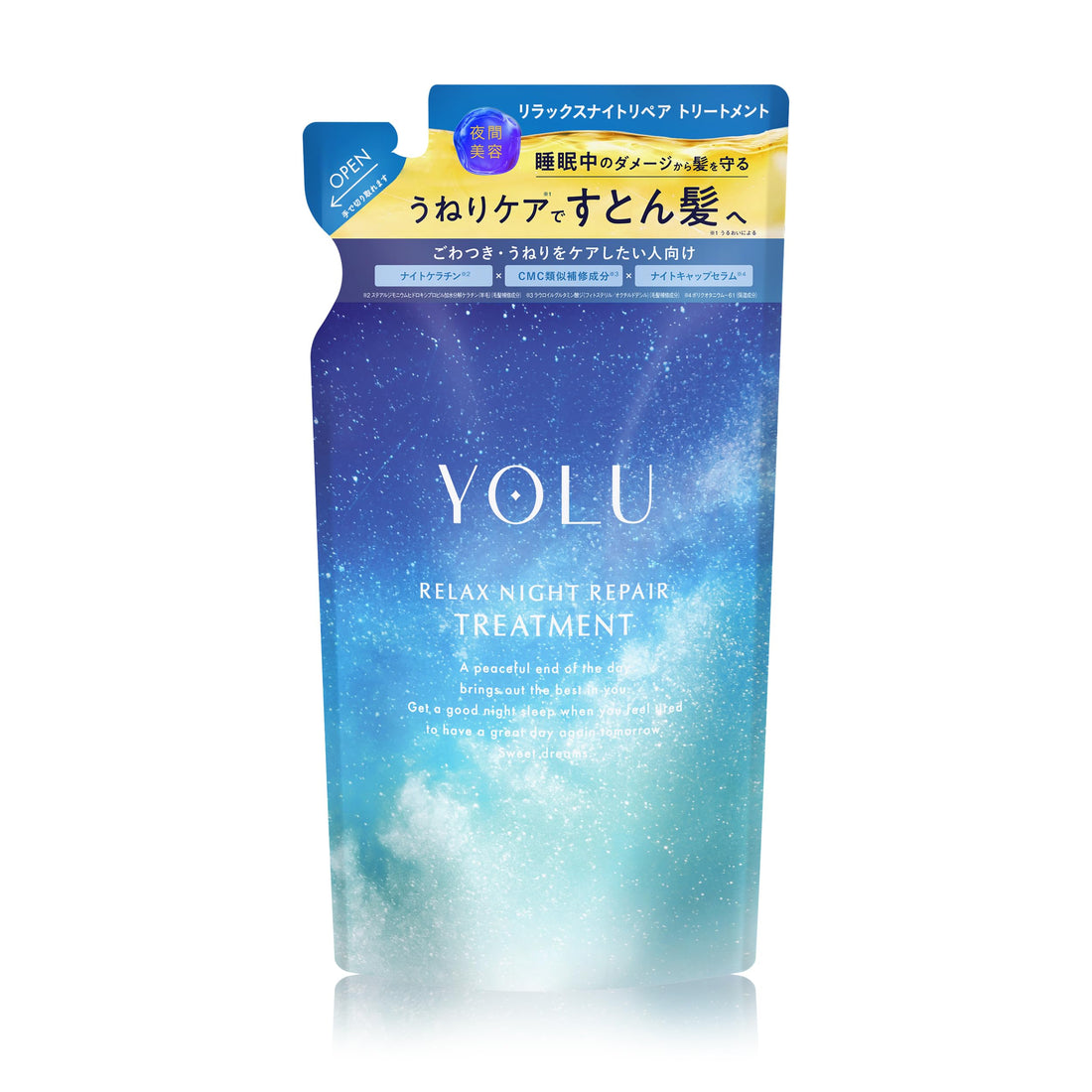 YOLU Relax Night Repair Hair Treatment Refill 450ml